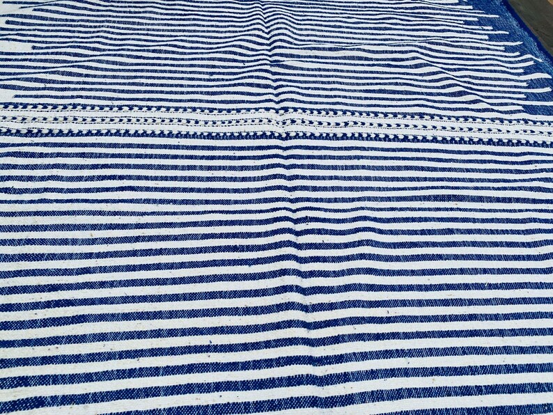 kilim moroccan rug, handwoven kilim rug,  flatweave rug,  moroccan kilim, kilim woven rug, moroccan woven rug, Blue kilim rug, berber Blue kilim,  Blue kilim, Blue flat area rug, moroccan Blue kilim, Blue flat rug, custom kilim rug