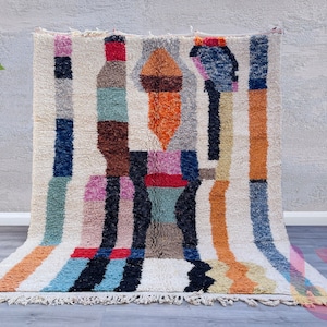 All sizes Beni ourain rug, Authentic custom Moroccan rug, Berber carpet, Genuine Wool rug, Handmade Beni ourain style, Area rug, Teppich