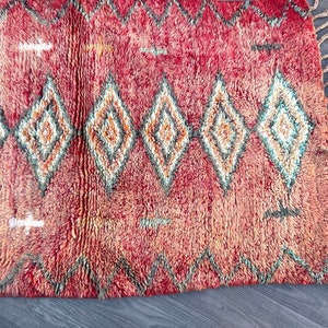 Tapete de corredor vintage, 2,9 pés x 9,1 pés, tapete azilal, tapete berbere marroquino, tapete tecido, tapete Beni Ourain, tapete de área vintage, tapete de corredor 3X9 imagem 3