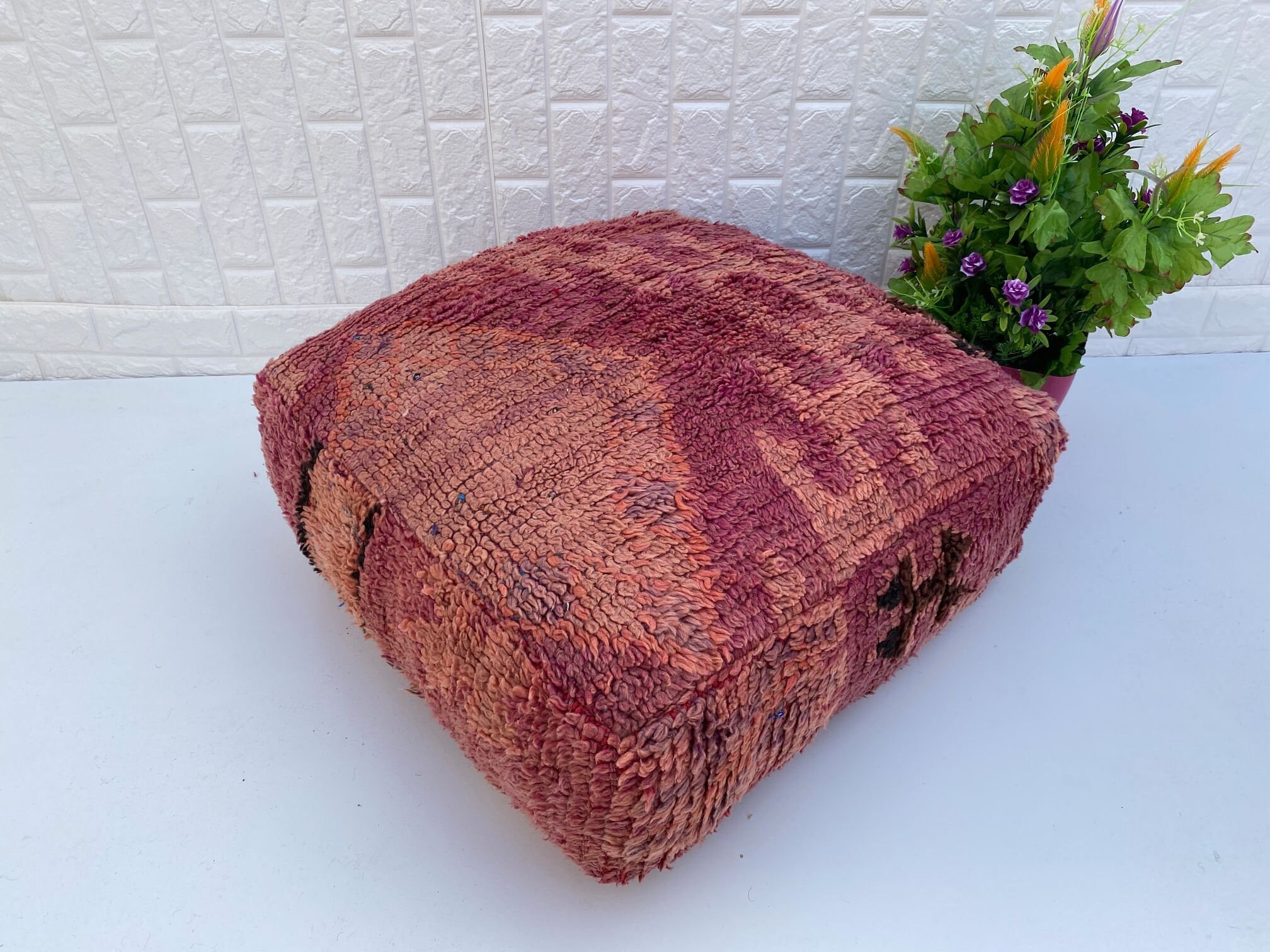 Moroccan Floor Cushionboujad Floor Pillow moroccan Berber Etsy UK