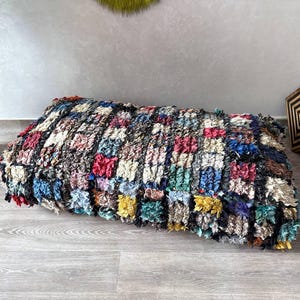 Large Moroccan Kilim Pouf, Vintage Moroccan Floor Cushion, Vintage Kilim Pouf, Ottoman Kilim Pouf , Floor Pillows,floor cushion (UNSTUFFED)