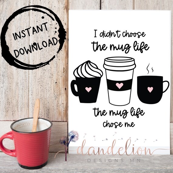 Coffee Printable Coffee Wall Art Digital Download Art | Etsy