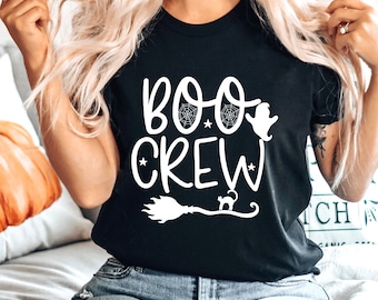 Mommy and Me Halloween Shirt, Boo Crew Halloween Shirt, Adult Halloween Shirt, Kids Halloween Shirt, Matching Halloween Shirts for family