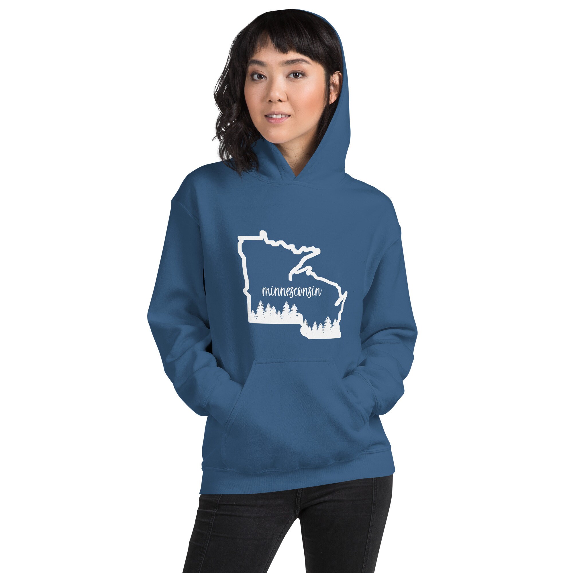 Minnesconsin Hoodie Minnesota Hoodie Wisconsin Hoodie - Etsy Denmark