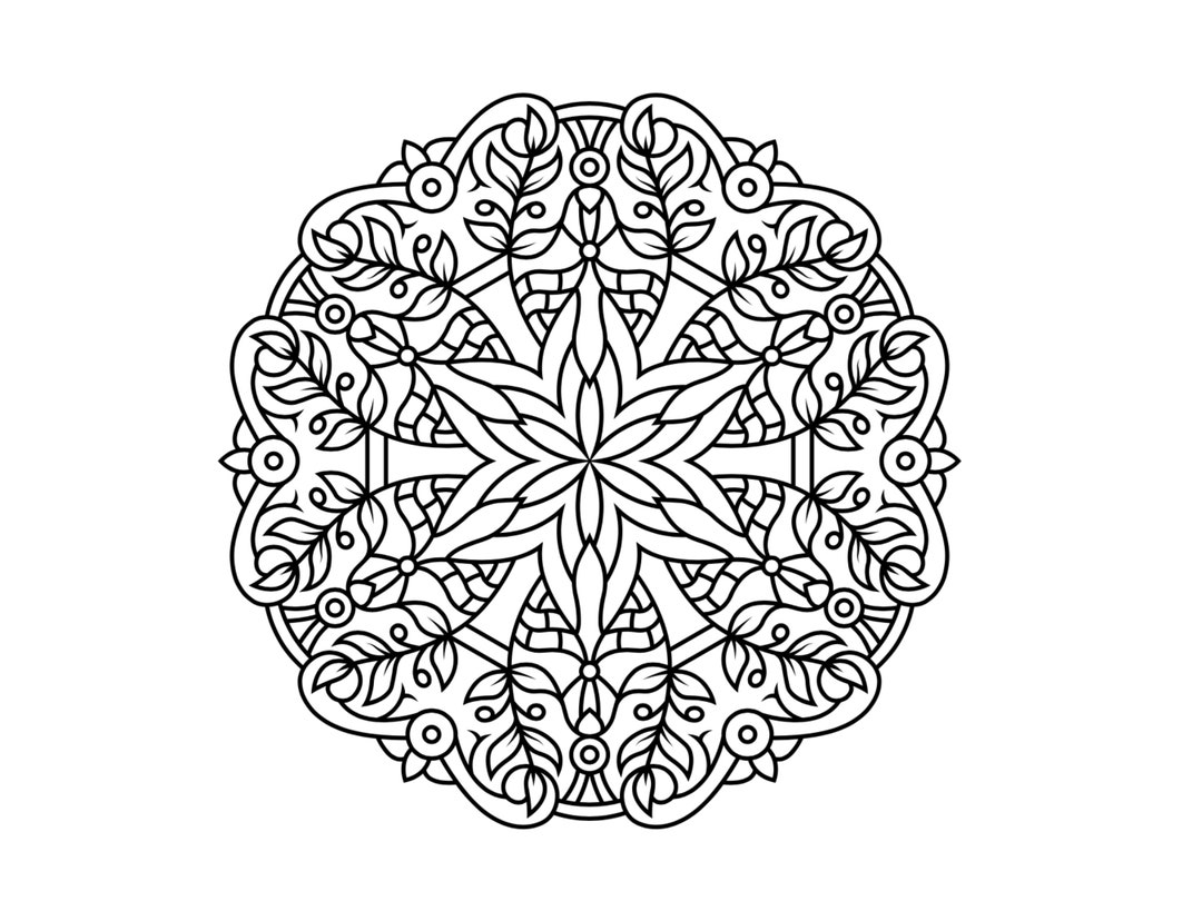 Mandala Coloring Book For Adult Relaxation: 200 Amazing Mandala