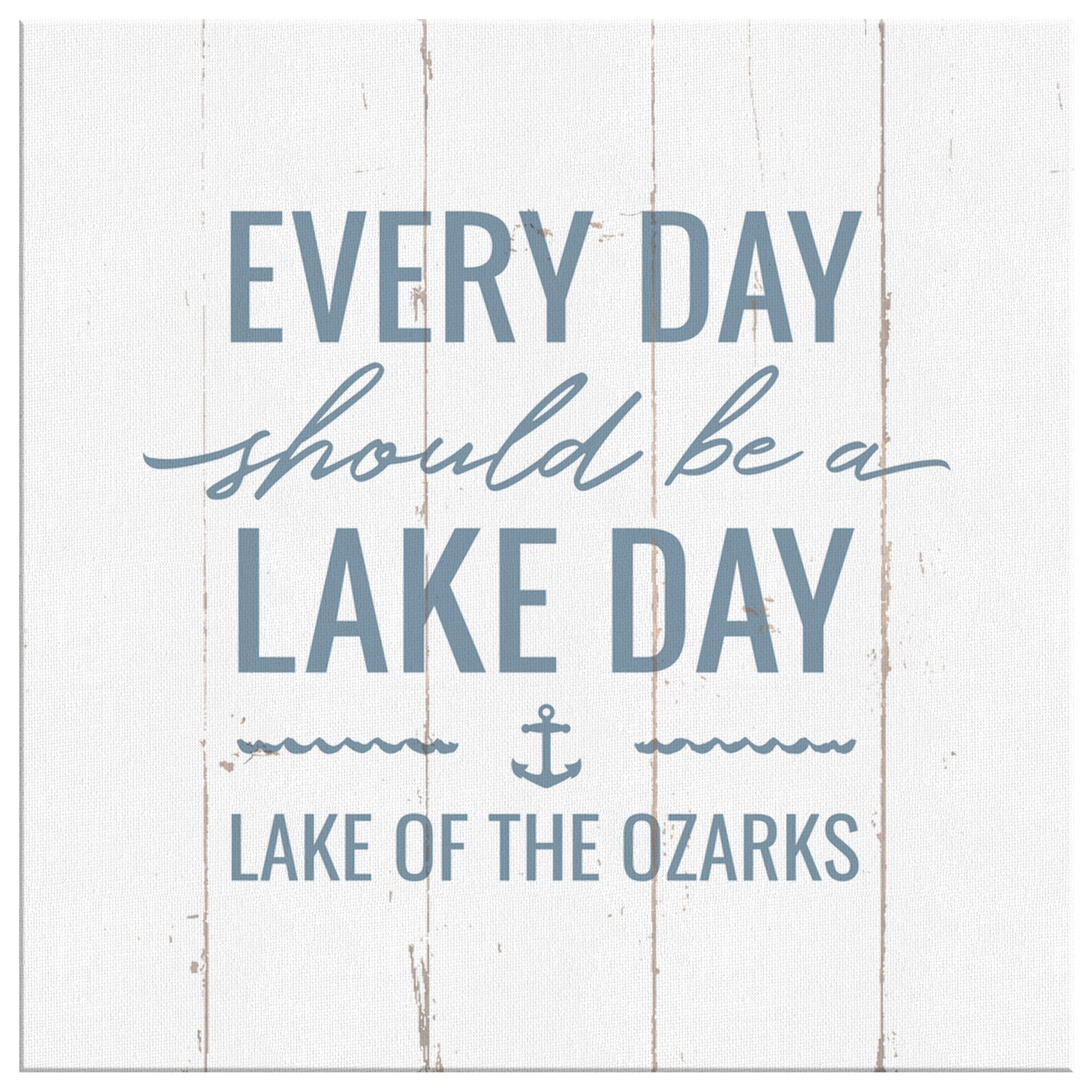 Lake of the Ozarks Wall Art Lake Life Canvas Print Custom Etsy