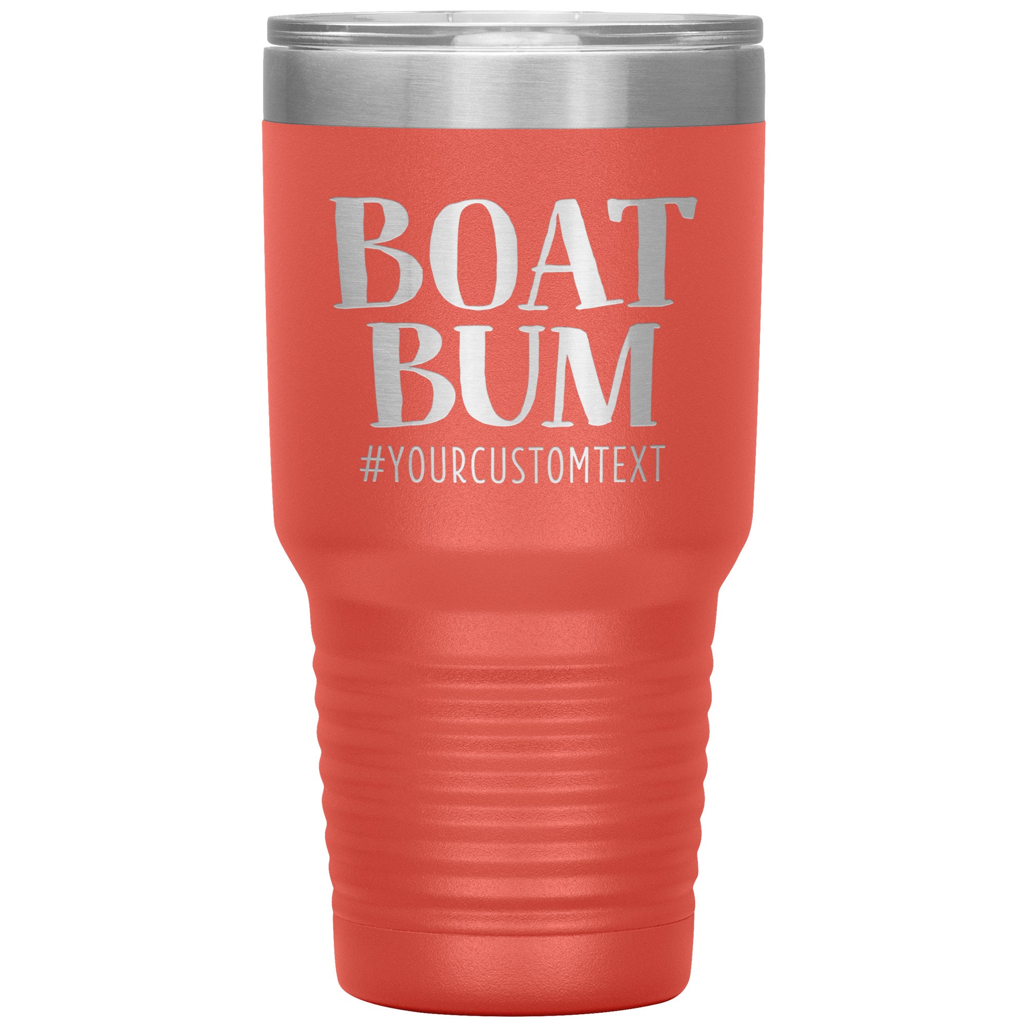 Funny Gift for Pontoon Boat Owners Boating Life Custom 30oz Etsy