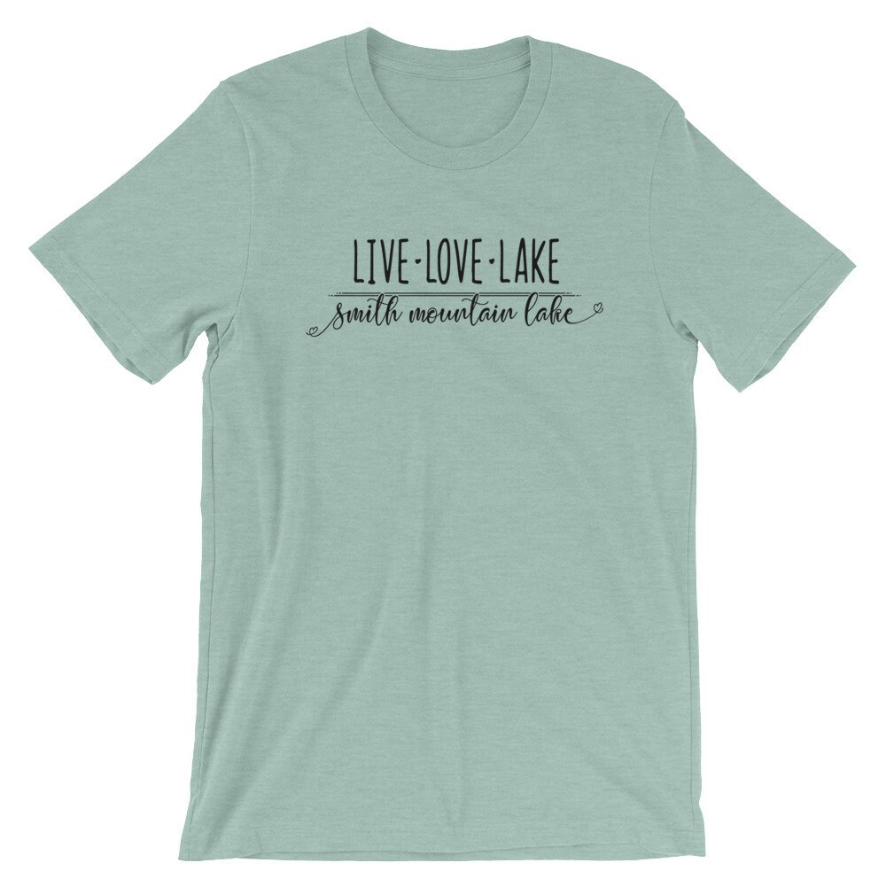 Live Love Lake Smith Mountain Lake Shirt Smith Mountain | Etsy