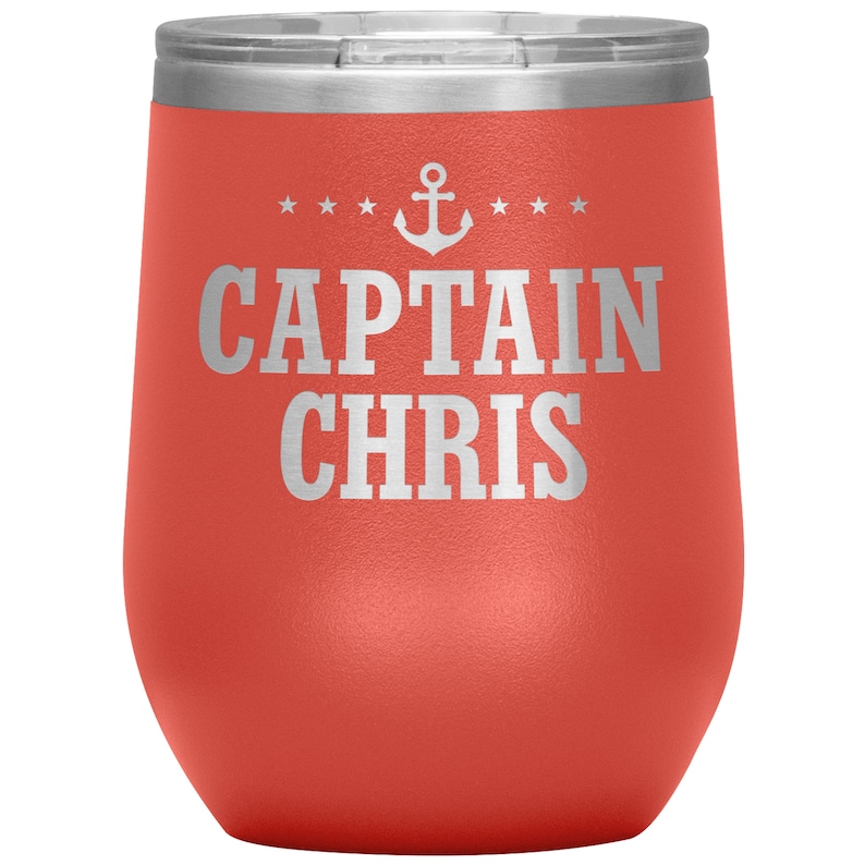 Personalized Captain and First Mate Gift Custom Boat Tumbler Etsy