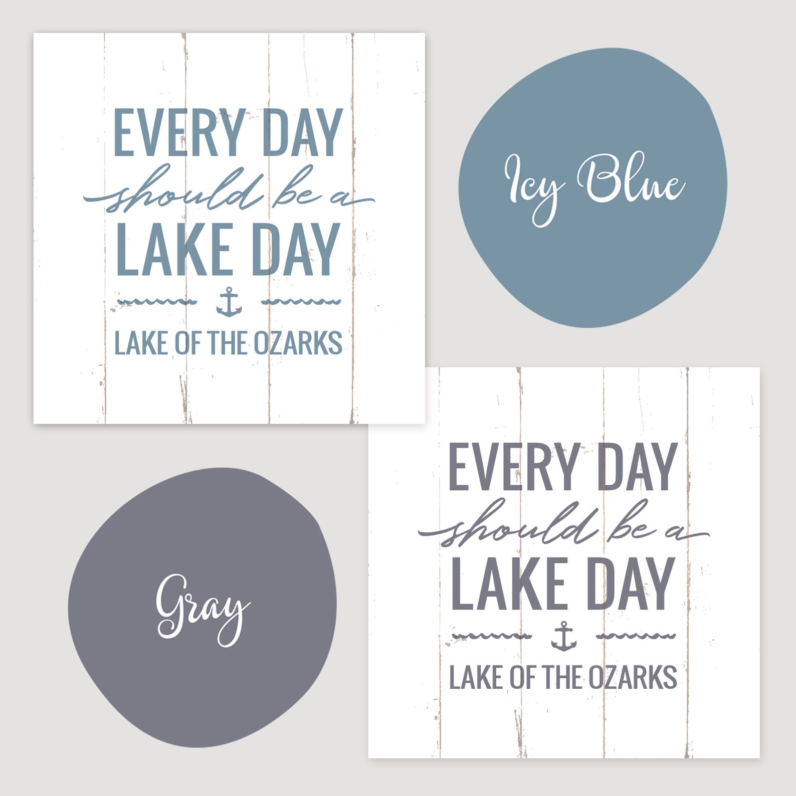 Lake of the Ozarks Wall Art Lake Life Canvas Print Custom Etsy