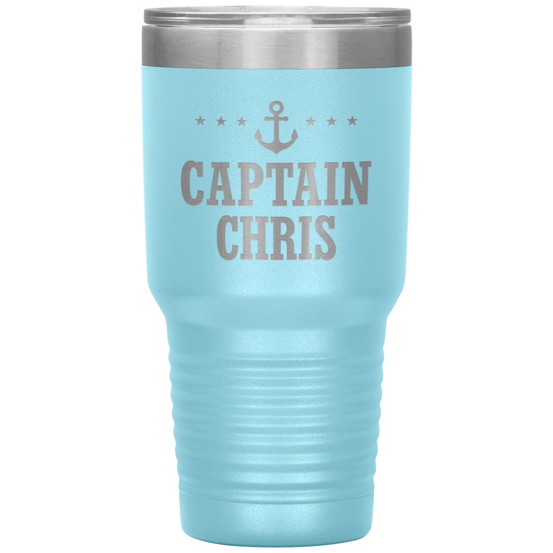 Personalized Captain and First Mate Gift, Custom Boat Tumbler Cup 30 oz, Lake Vacation Travel Mug, Lake Gift for Men, Women, Couple, Parents image 10