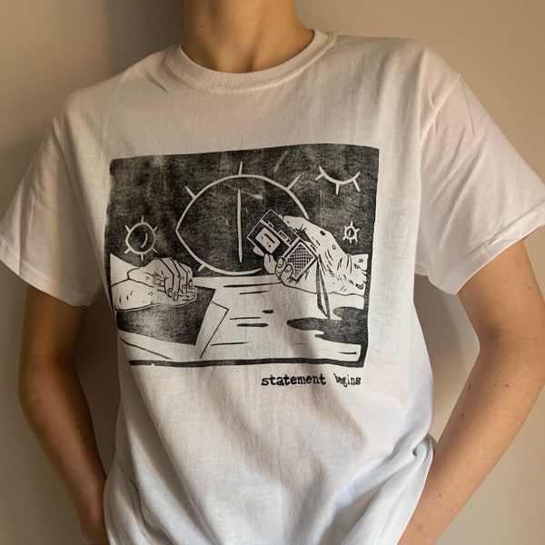 t-shirt imprimé recto-verso les archives magnus