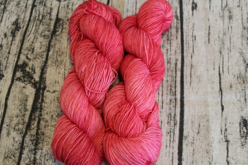 Hand Dyed Tonal 8020 Sock Yarn Mermaid Hair Full Hank Ready to Ship