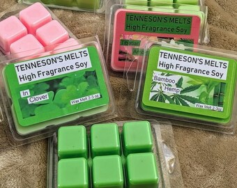 Soy Wax  Melts  - New & Seasonal  High Fragrance