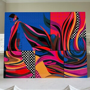 Feminist Pop Art Print – Rise Up London, Empowerment Wall Decor