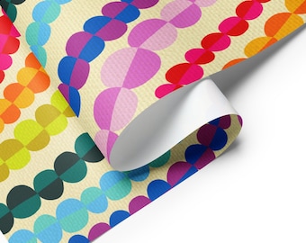 Rainbow Rhapsody Wrapping Paper – Colorful Gift Wrap