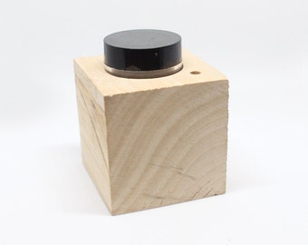 Wood Inkwell