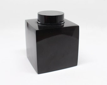 Black Marble Inkwell