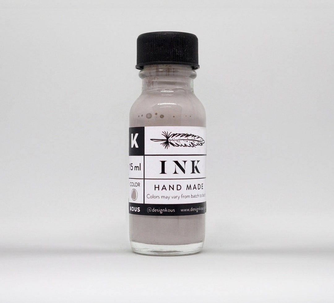 Taupe Calligraphy Ink | Calligraphy Kit | Handmade Calligraphy Ink ...