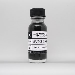 Schwarze Sumi-Tusche | Kalligraphie Tinte | Kalligraphie-Kit | Kalligraphietinte | Moderne Kalligraphie-Tusche | Kupferdruck Kalligraphie Tinte