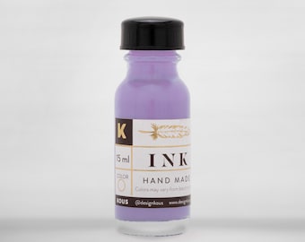 Mauve Calligraphy Ink | Calligraphy Kit | Handmade Calligraphy Ink |Modern Calligraphy Ink | Dip Pen Ink | Medium Purple Calligraphy Ink