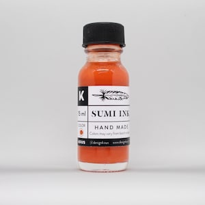 Vermilion Sumi Tinte | Kalligraphie Tinte | Kalligraphie-Kit | Kalligraphietinte | Moderne Kalligraphie-Tusche | Kupferdruck Kalligraphie Tinte