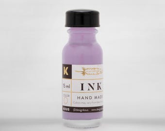 Lilac Calligraphy Ink | Calligraphy Kit | Handmade Calligraphy Ink |Modern Calligraphy Ink | Dip Pen Ink | Light Purple Calligraphy Ink