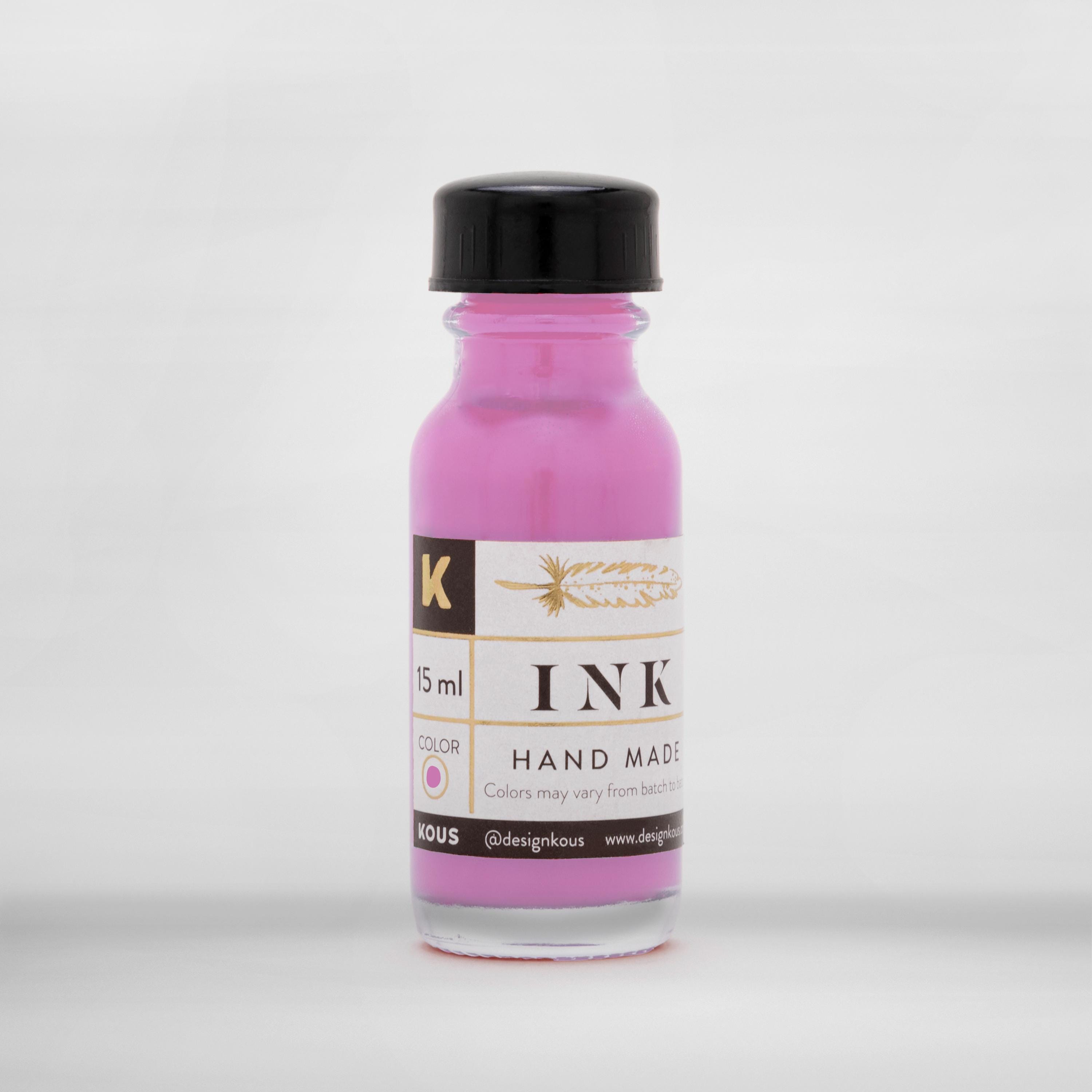 Bubble Gum Calligraphy Ink | Calligraphy Kit | Handmade Calligraphy Ink ...