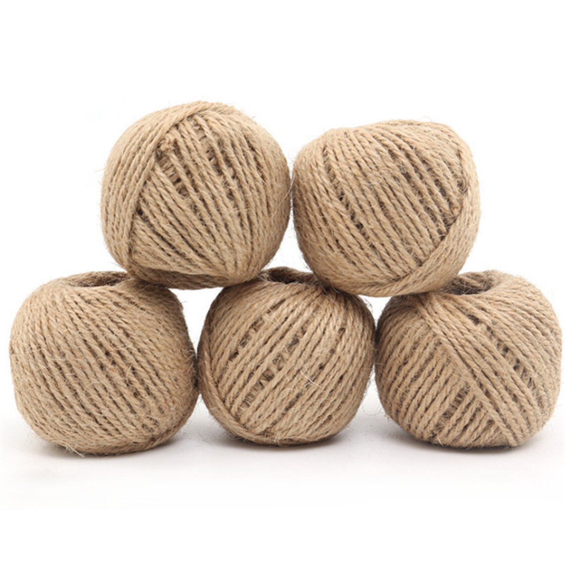 1 Roll 30M Natural Brown Jute Hemp Rope Twine String Cord Etsy