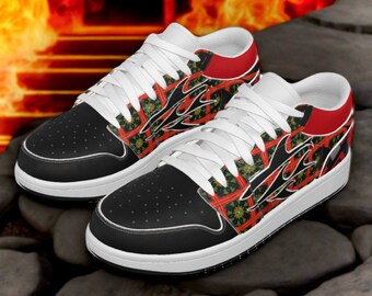 WAVEMAKO Draculas Doorstep Classic Old School AF Black Red Green