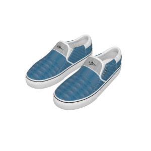 Men&#39;s Slip On Sneakers Blue Low Tops