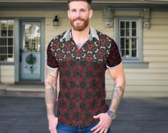 WAVEMAKO Skulls Bang Geometric Cube print multi style