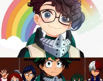 pic Mha Female Oc Fanart my hero academia commission etsy