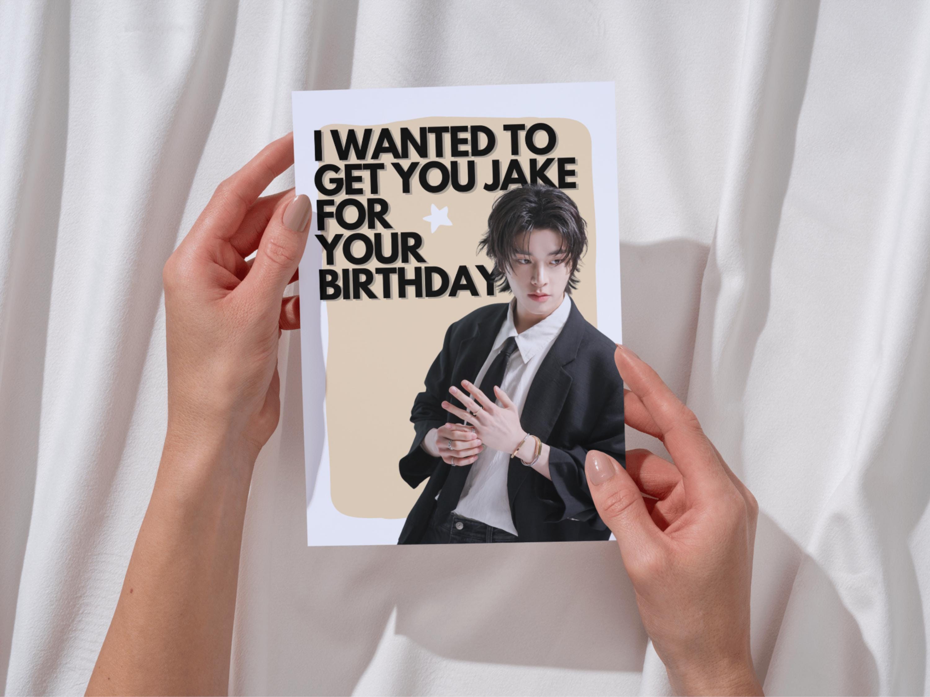 Jake Enhypen Birthday Paper - Etsy