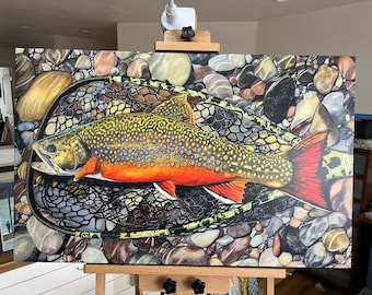 Crown Jewel 27x17  Limited Framed Canvas Giclee (Print On Demand 1-2 weeks)