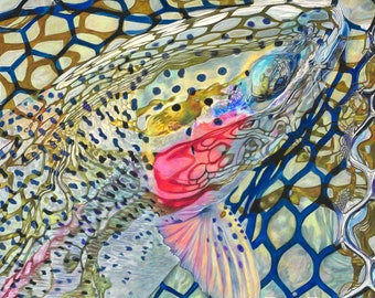 Mirrored Rainbow 20x 20 (newest arrival) limited edition fine art print
