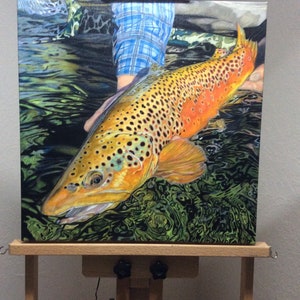 Brown Sugar 24x24 Limited Canvas Giclee