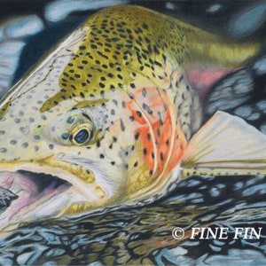 Swift Water Rainbow 16 x 24 limited edition fine art print
