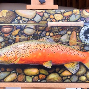Wyoming Pumpkin 30x16 Gallery Wrap Canvas (As Seen On YELLOWSTONE)