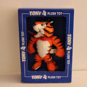 Kellogg's Tony the Tiger Plush Toy - 1997 - Original Box - Kellogg Company