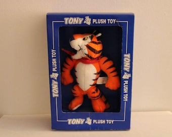 Kellogg's Tony the Tiger Plush Toy - 1997 - Original Box - Kellogg Company