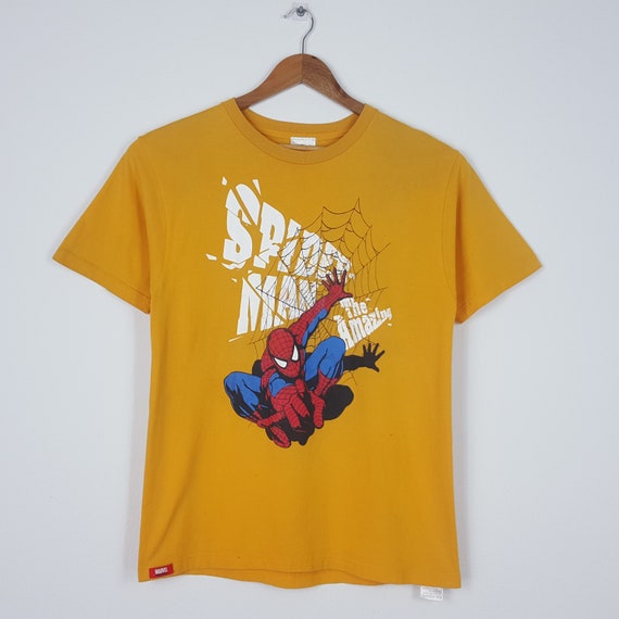 t-shirt comics SPIDER-MAN Gem film Vintage Marvel -