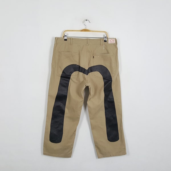 Vintage EVISU Japanese Brand Daicock Style Pants