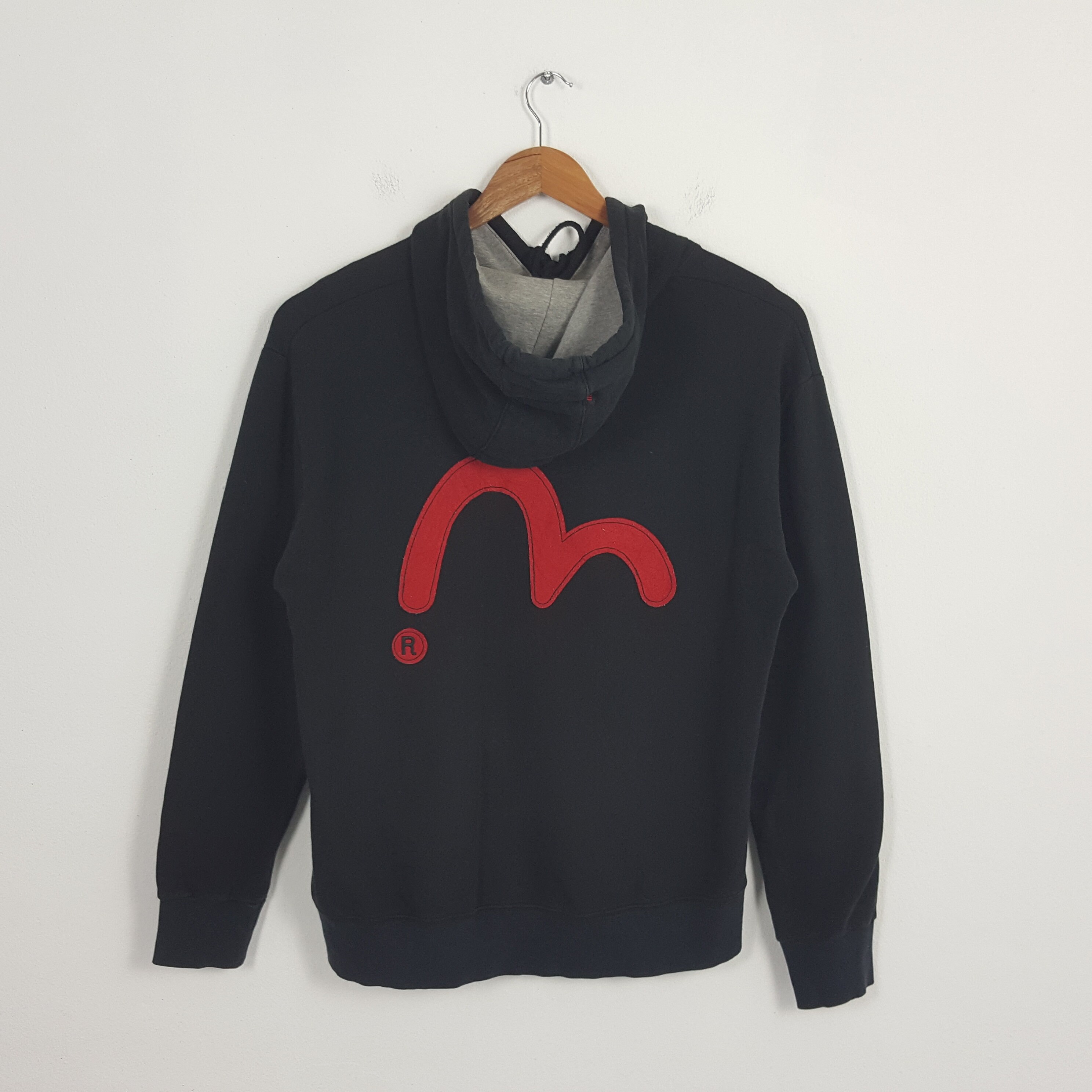 Vintage EVISU Marque japonaise Big Logo Hoodie Etsy France