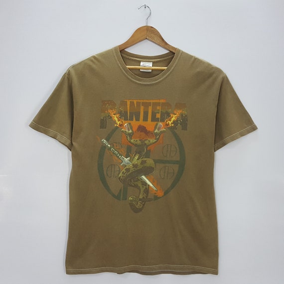 Vintage PANTERA American rock band nice design t-s