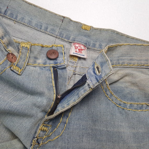 Vintage TRUE RELIGION American Style Denim Jeans - image 8