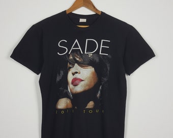 T-shirt Vintage SADE British Singer Artists Rap Tees