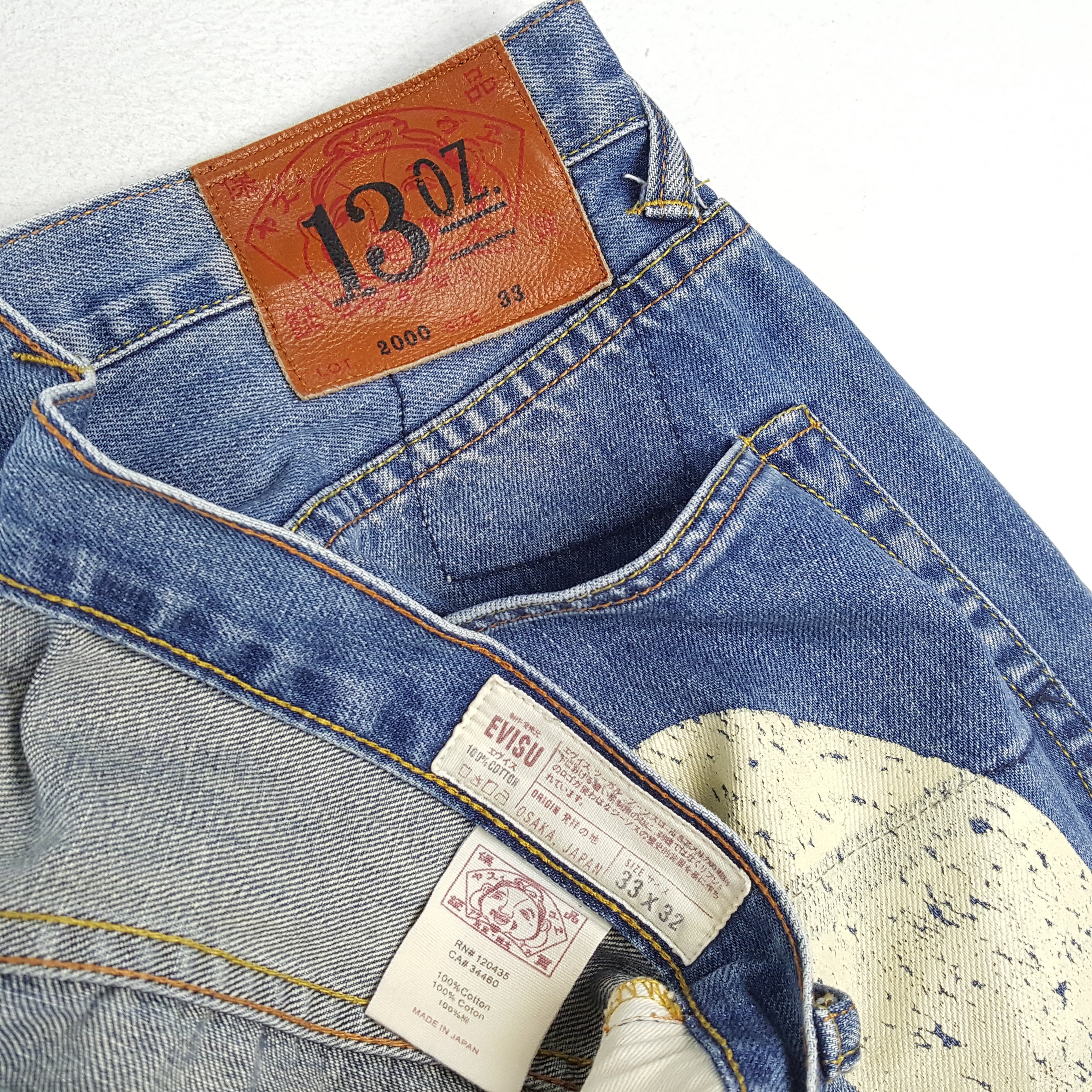 Vintage EVISU Japanese Brand Daicock Jeans picture picture picture