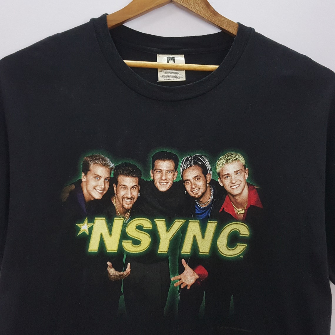 Vintage 90's NSYNC American Boy Band Tour Tshirt Etsy UK
