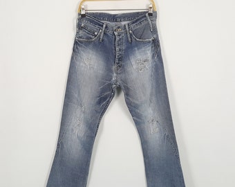 Vintage LE GRANDE BLEU L.G.B Japanische Marke Distressed Jeans